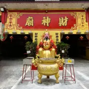 彭亨文冬旧玻璃口财神庙1