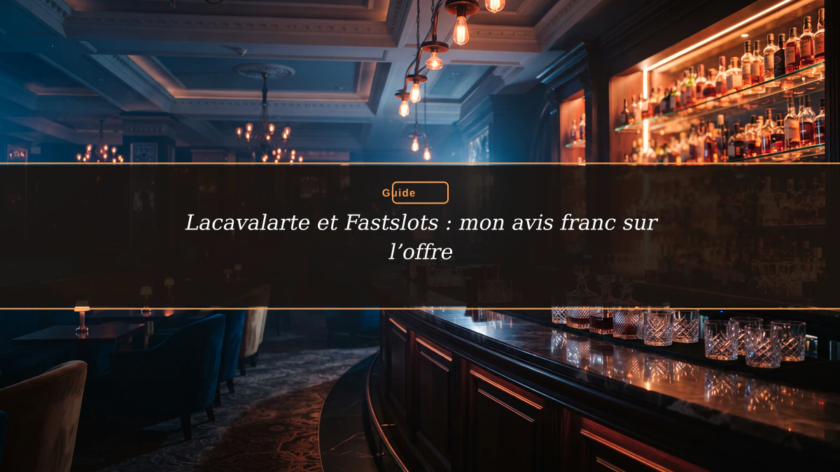 Lacavalarte et Fastslots : mon avis franc sur l’offre