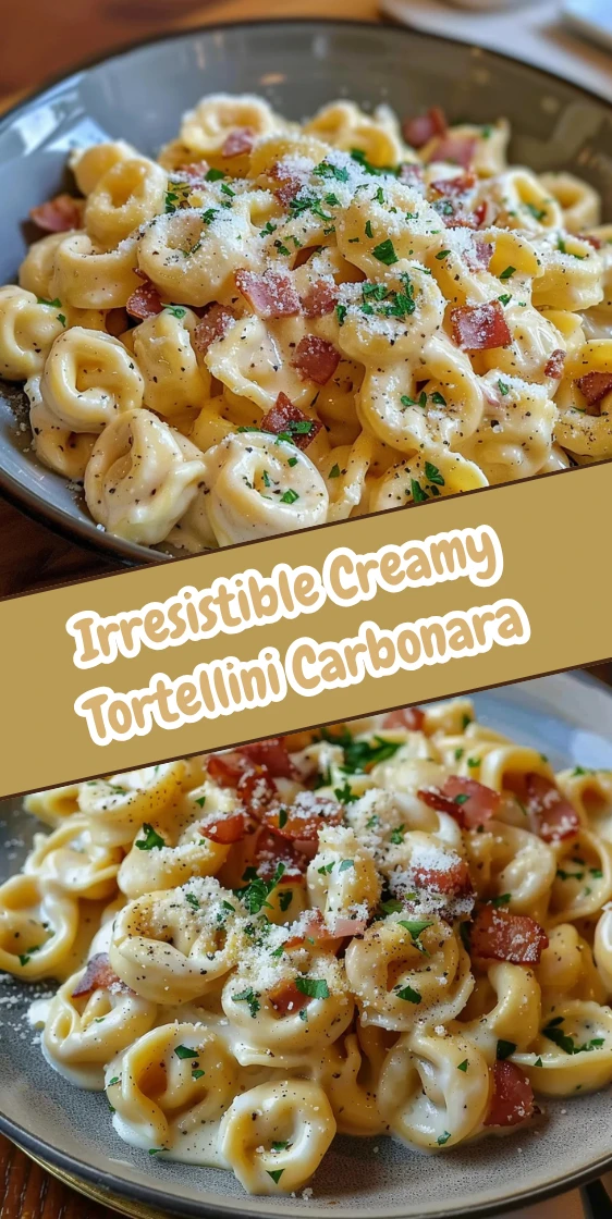 Creamy Tortellini Carbonara You’ll Crave