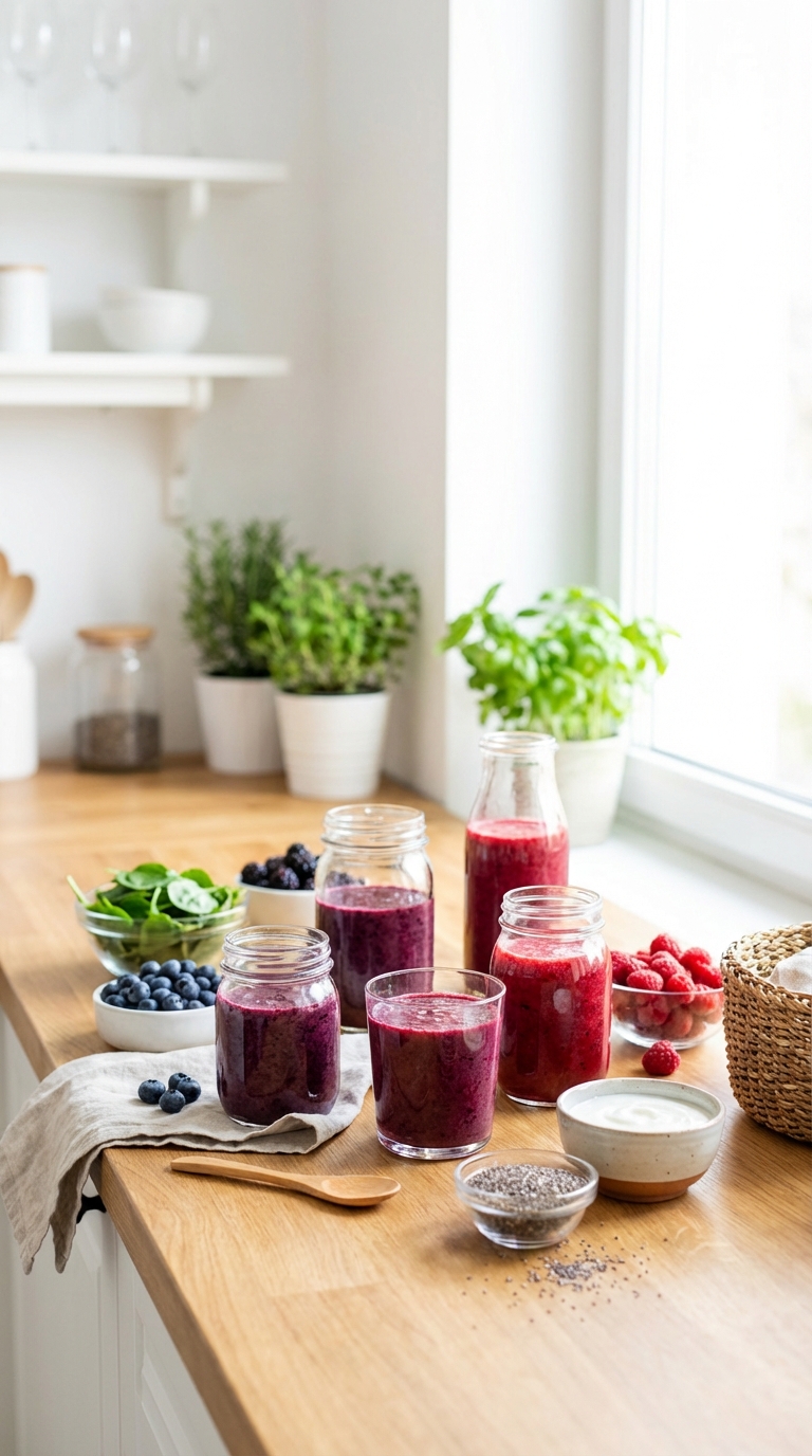 Berry Antioxidant Powerhouse — smoothie recipes healthy for Glowing Skin