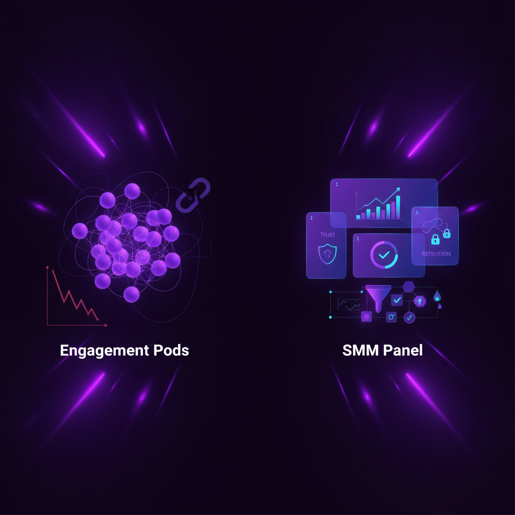 Engagement Pods vs SMM Panel: What Actually Works in 2026?