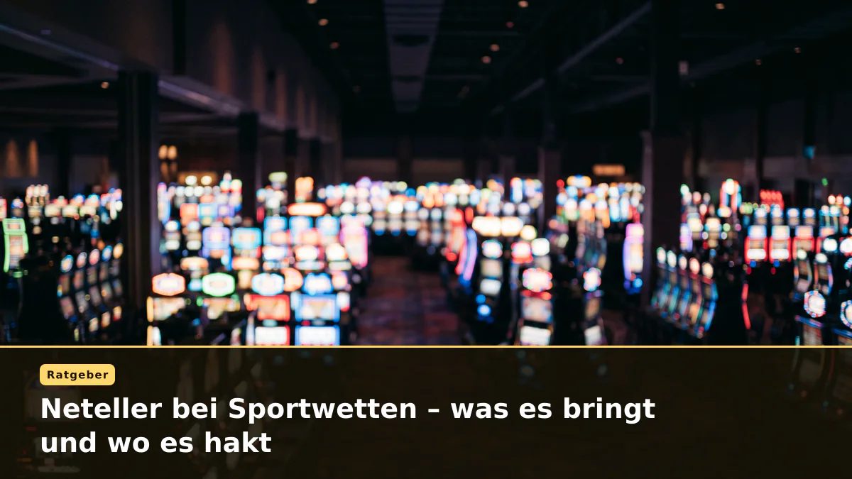 Neteller bei Sportwetten – was es bringt und wo es hakt