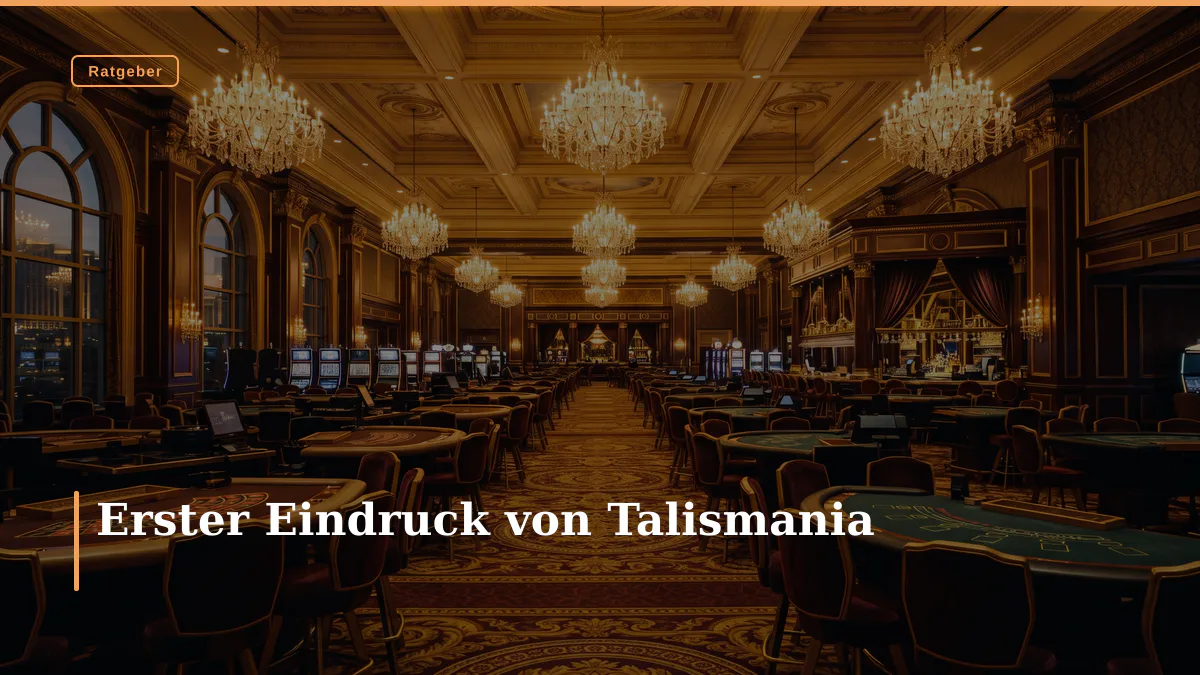 Erster Eindruck von Talismania