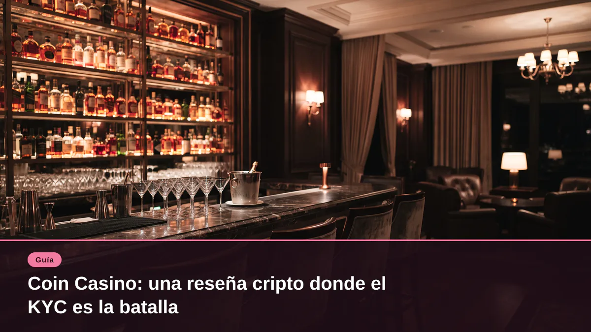 Coin Casino: una reseña cripto donde el KYC es la batalla
