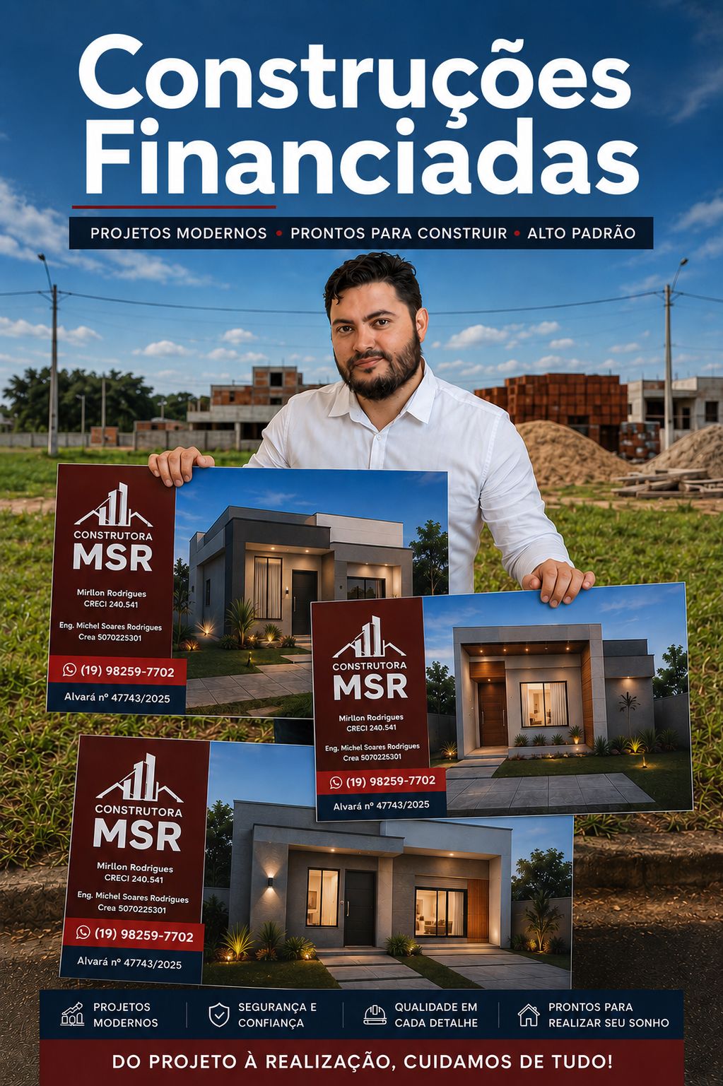 Construções Financiadas Grupo MSR