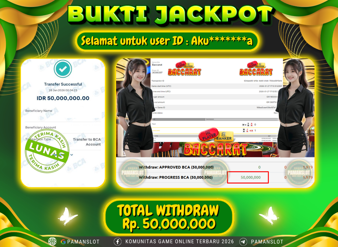 PAMANSLOT JACKPOT Game Live Games EVO-Speed Baccarat A Rp.50,000,000- LUNAS