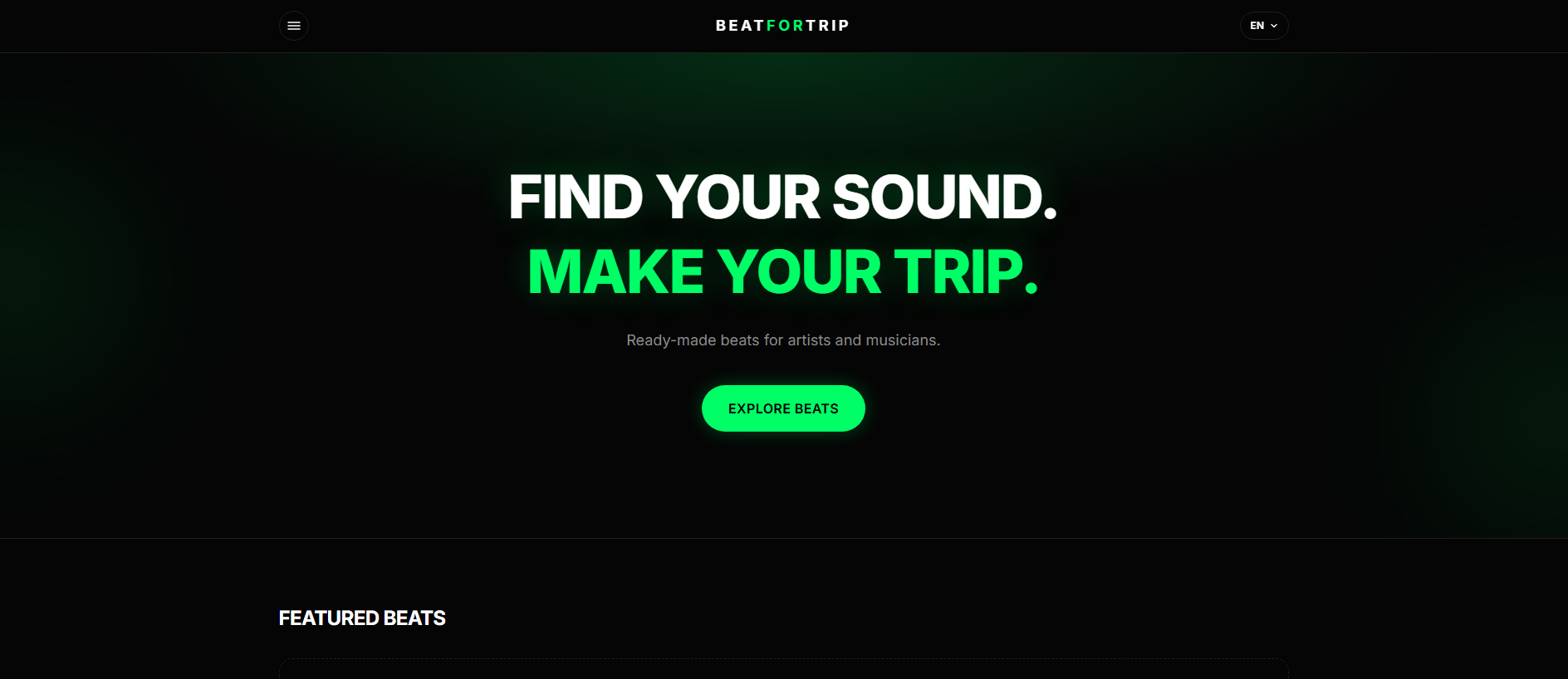 Stored capture of beatfortrip.xyz