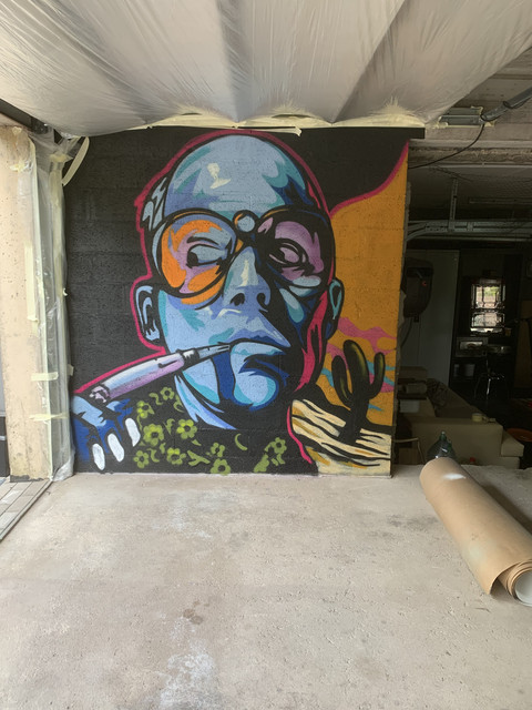 Hunter S. Thompson portrait
