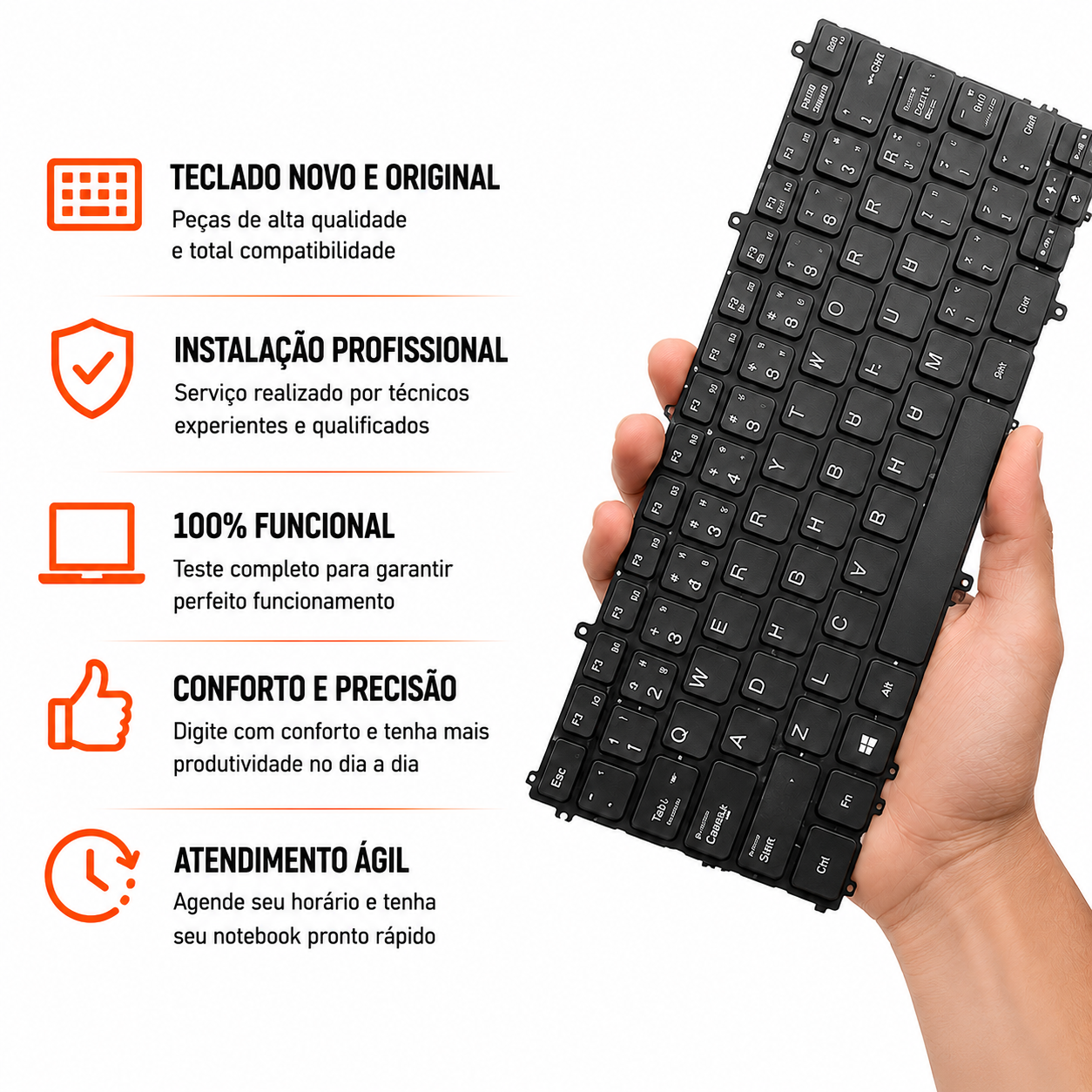 Troca de Teclado