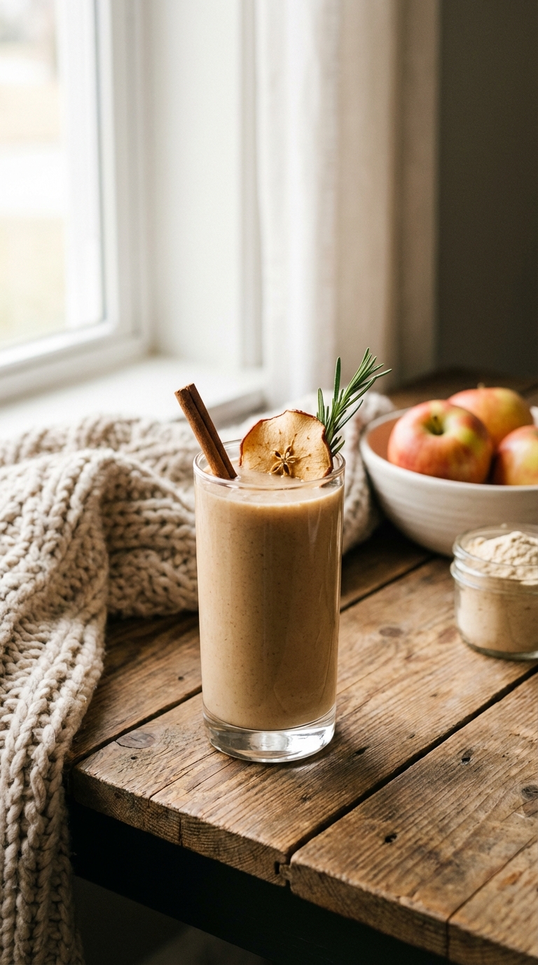 Warm Apple Cider Protein Shake — Comfort in 5 Minutes