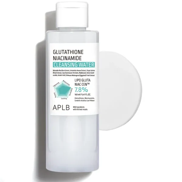 glutathione niacinamide cleansing water
