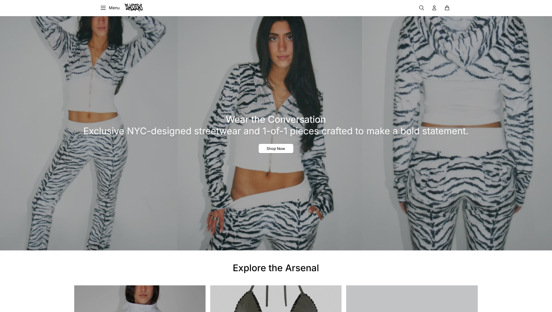 Stored capture of blastersclubapparel.shop