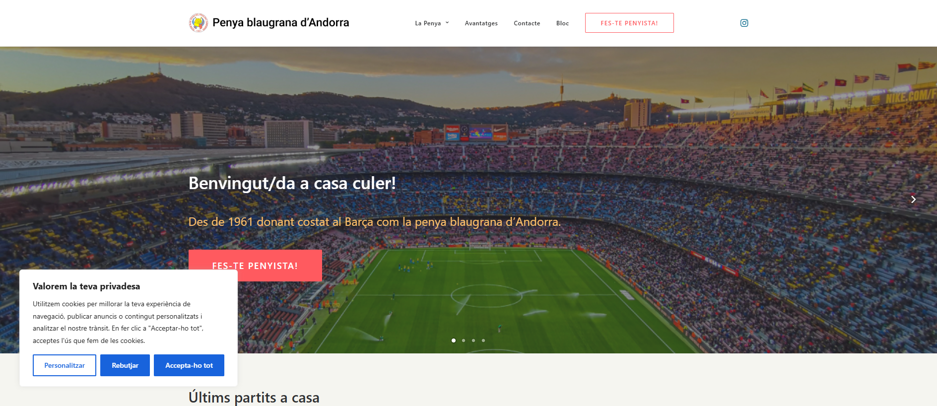 Screenshot of fcb.ad