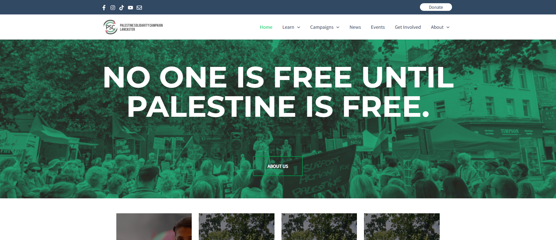Stored capture of freepalestine.top