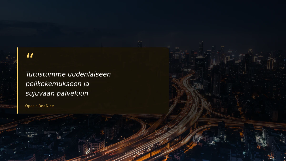 Tutustumme uudenlaiseen pelikokemukseen ja sujuvaan palveluun