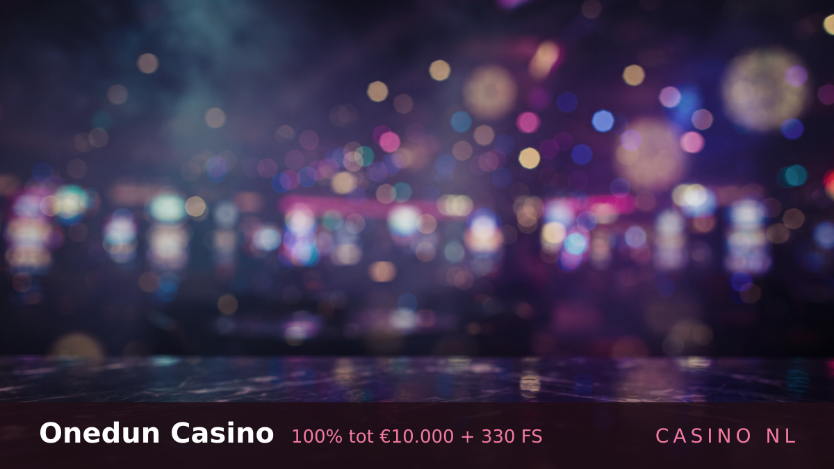 Onedun Casino — welkomstbonus 100% tot €10.000 + 330 FS, betalingen: Visa, Mastercard, Skrill, Neteller, Paysafecard Onedun Casino — welkomstbonus 100% tot €10.000 + 330 FS, betalingen: Visa, Mastercard, Skrill, Neteller, Paysafecard