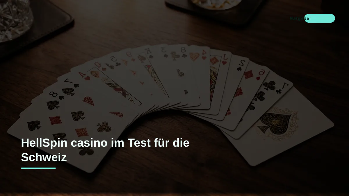 HellSpin casino im Test für die Schweiz