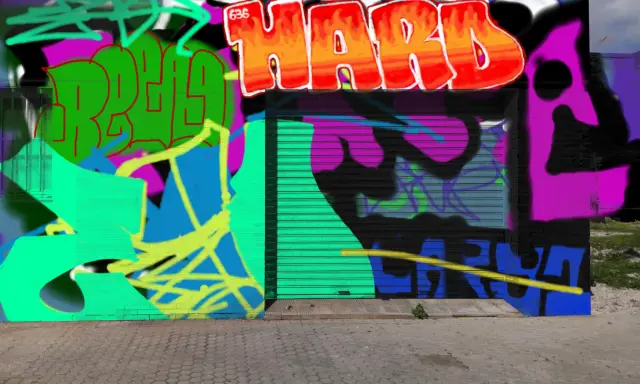 Graffiti artwork by hard