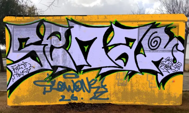 Graffiti artwork by senartolai