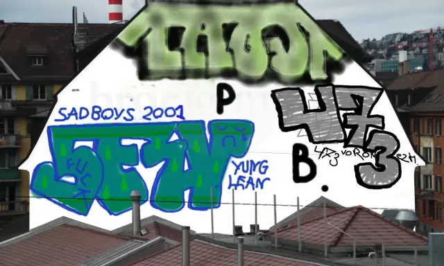 Graffiti artwork by pato