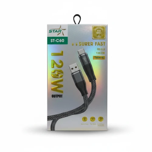 كابل ستار ST-C60 USB-T.C