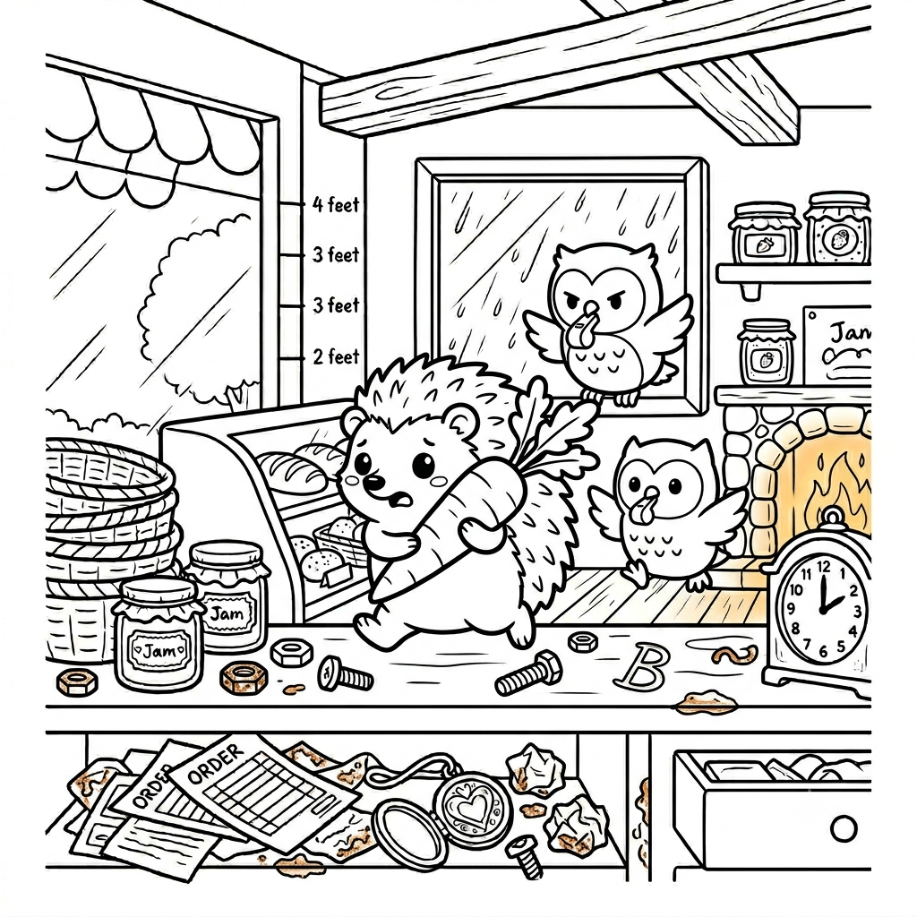 Cozy coloring page 8