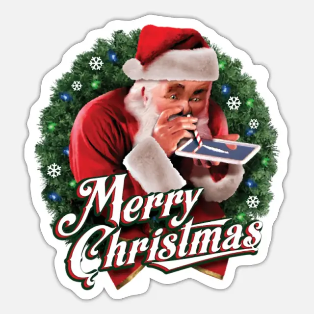 santa-snorting-cocaine-sticker