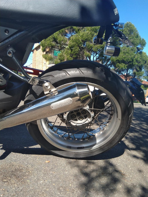 Mistral exhaust