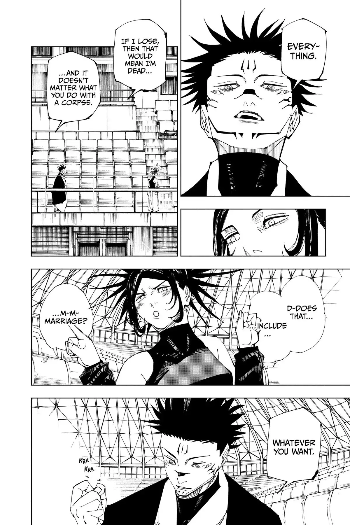 Read Jujutsu Kaisen Chapter 217 English - Page 4