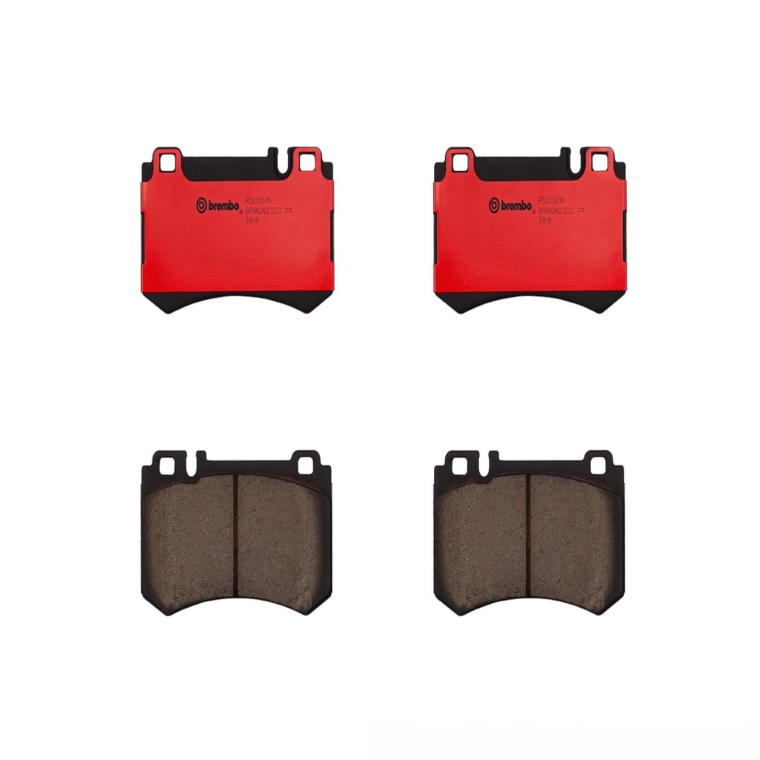 BREMBO Rear Brake Pads for Mercedes-Benz Clk63+Amg 2008 P50061N