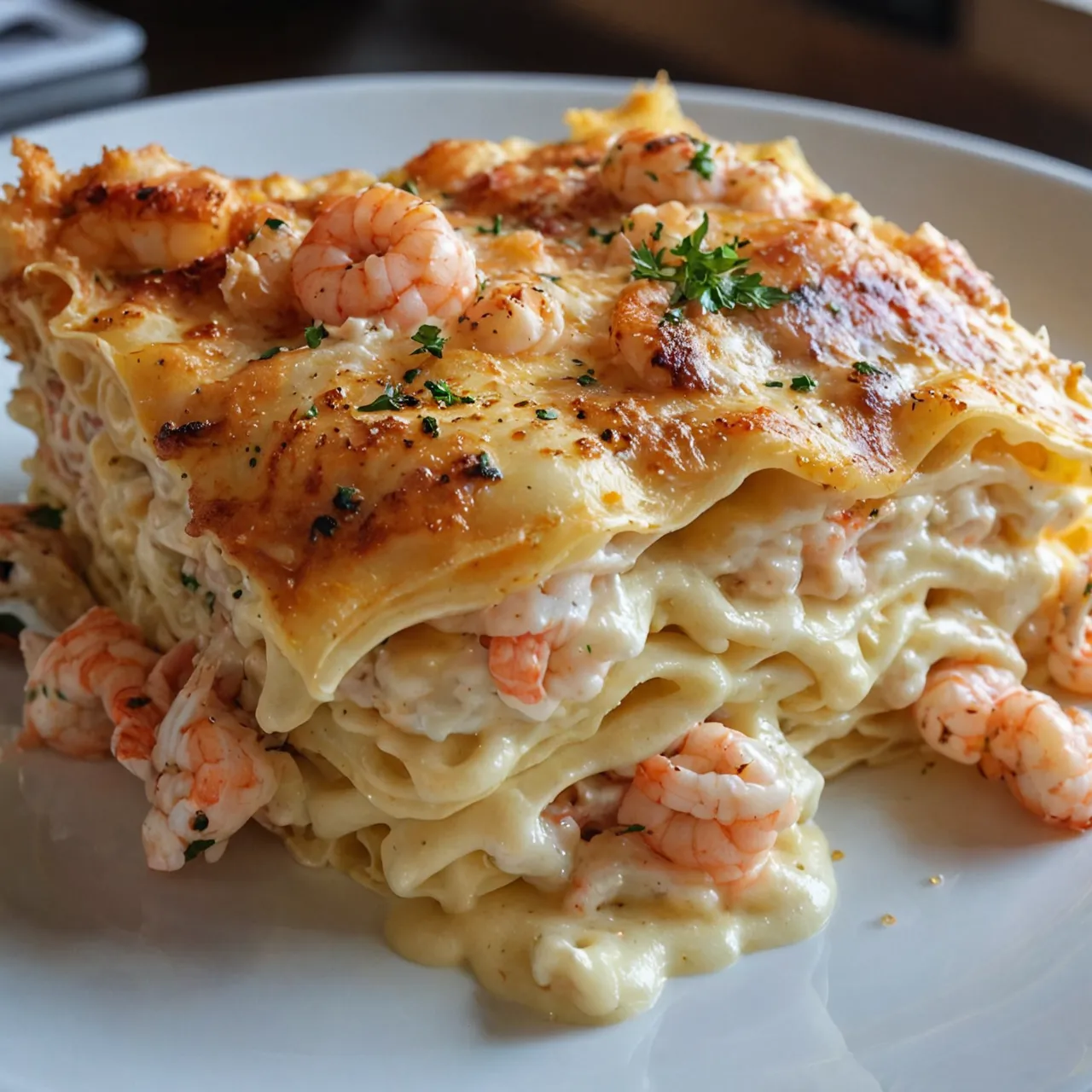 Ultimate Shrimp Crab Lasagna Recipe