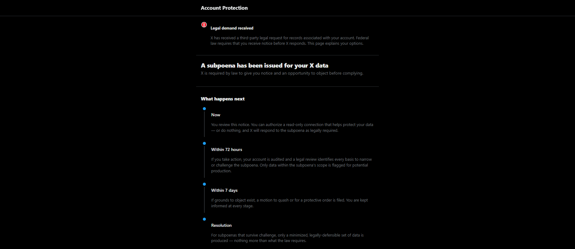 Stored capture of legalrequests-x.com