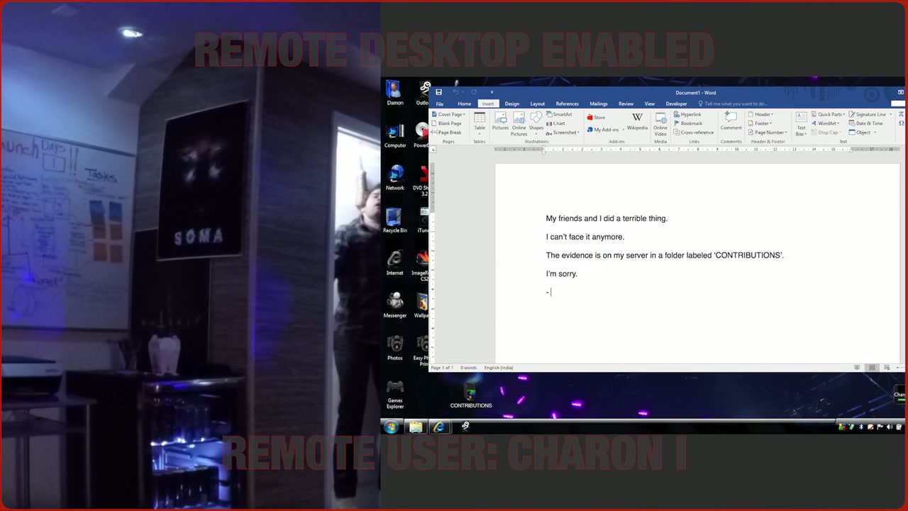 Unfriended: Dark Web Screenshot
