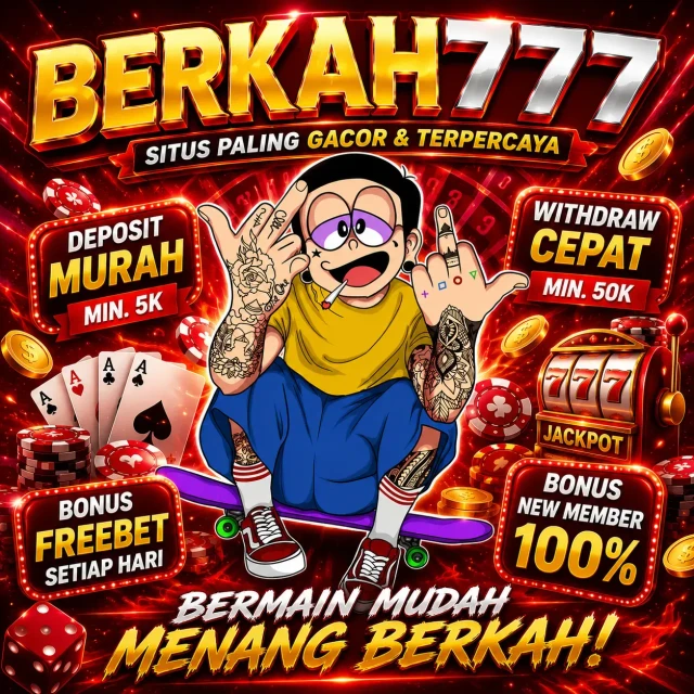 BERKAH777 Banner