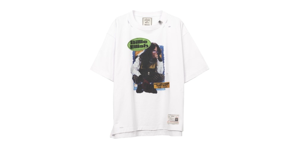 U/MUSIC i Maison MIHARA YASUHIRO Prezentują T-shirt z Grafką Billie Eilish