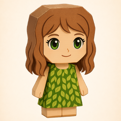 Brinquedo bíblico de papel para imprimir e montar — modelo 6