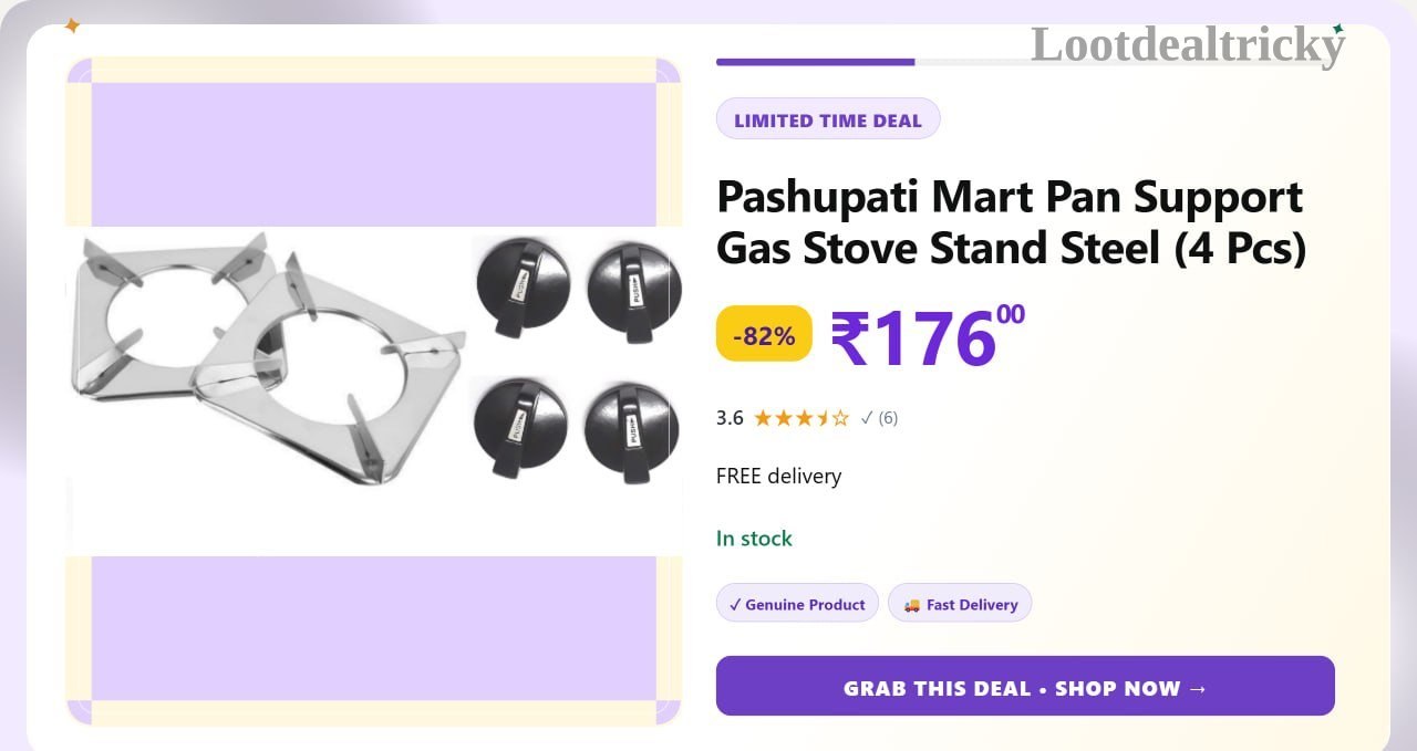   pashupati Mart Pan – Just ₹176 | Best Price Drop Today