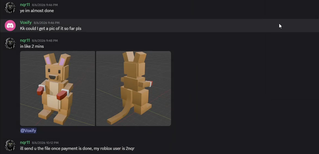Proof Victim Completed Deal