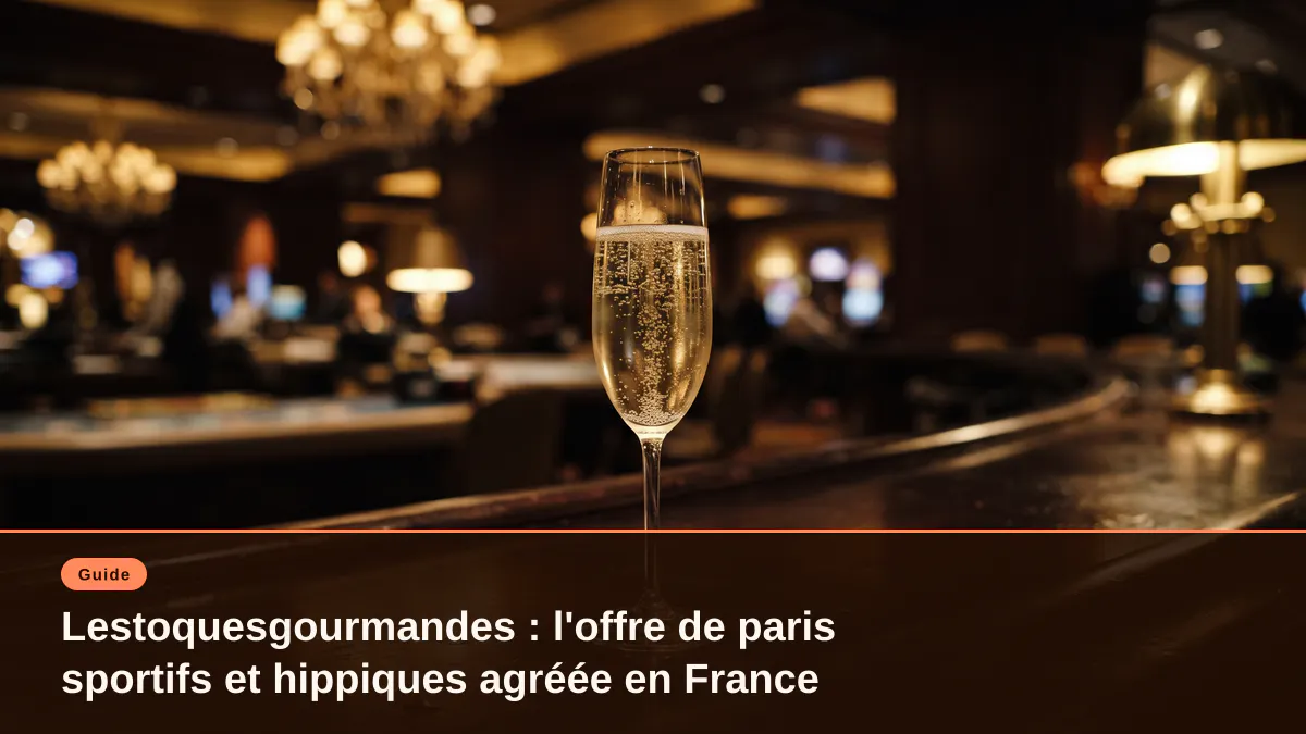Lestoquesgourmandes : l'offre de paris sportifs et hippiques agréée en France