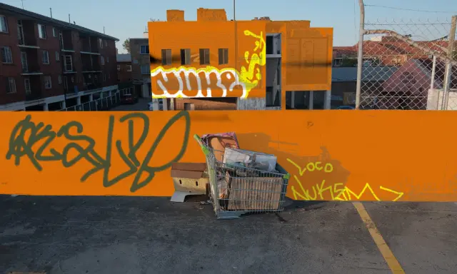 Graffiti artwork by VETTER