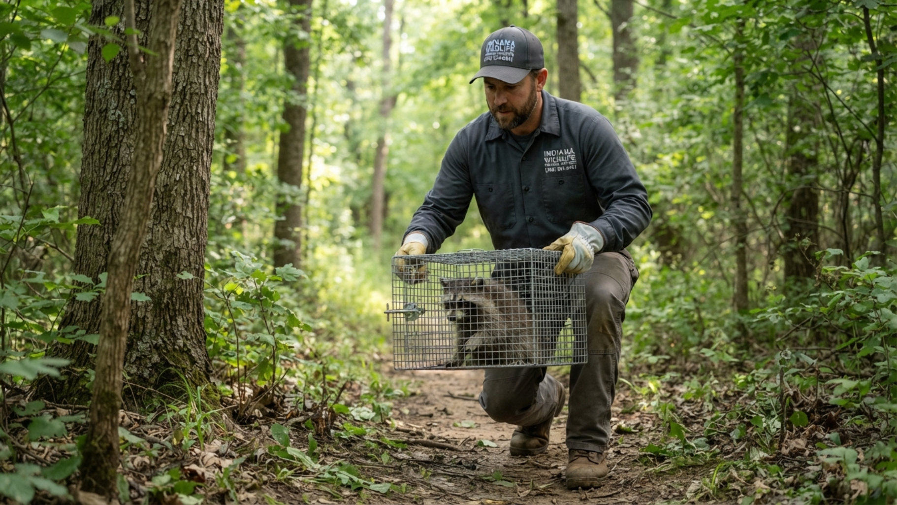 Humane wildlife removal and animal control in Bath, Indiana