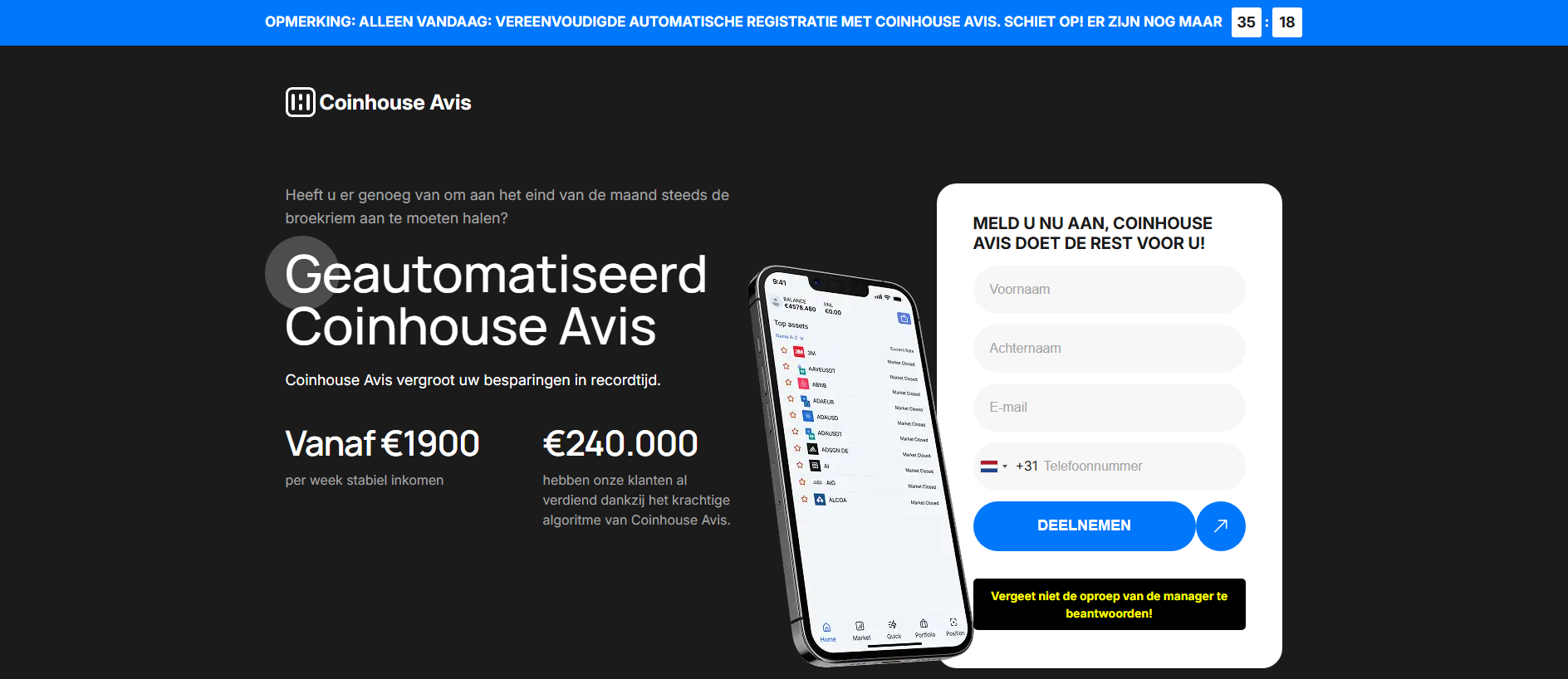 Acquisizione salvata di coinhouseavis.net
