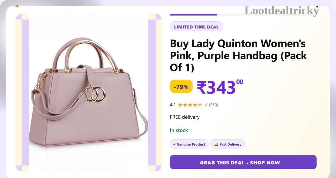 women S Pink – Just ₹343 | Limited Time Loot Offer women S Pink – Just ₹343 | Limited Time Loot Offer