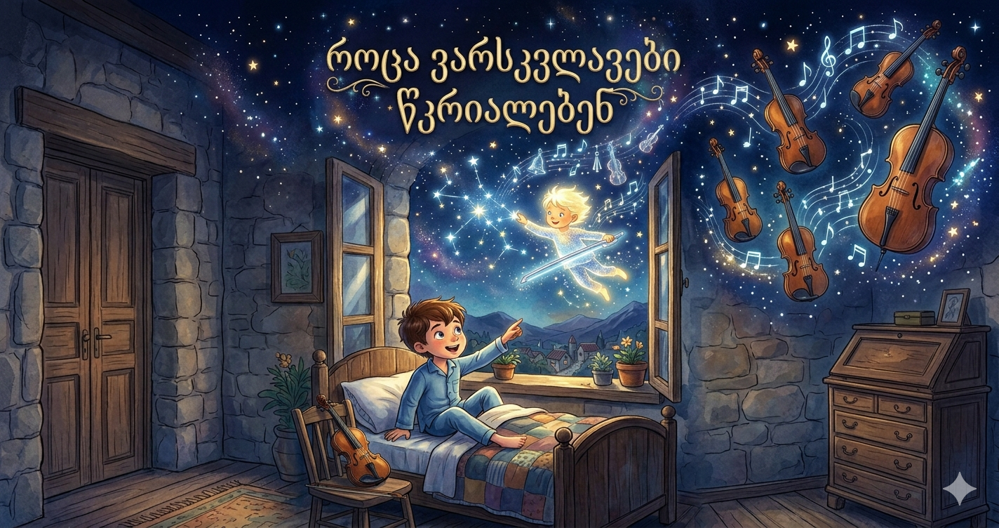 როცა ვარსკვლავები წკრიალებენ