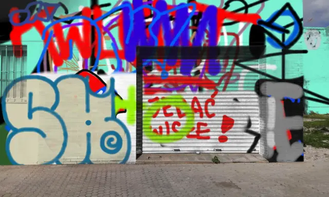 Graffiti artwork by H812