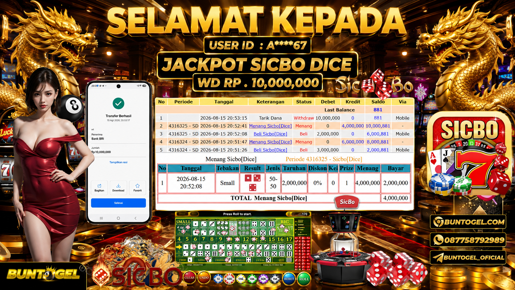 BUKTI BAYAR BUNTOGEL