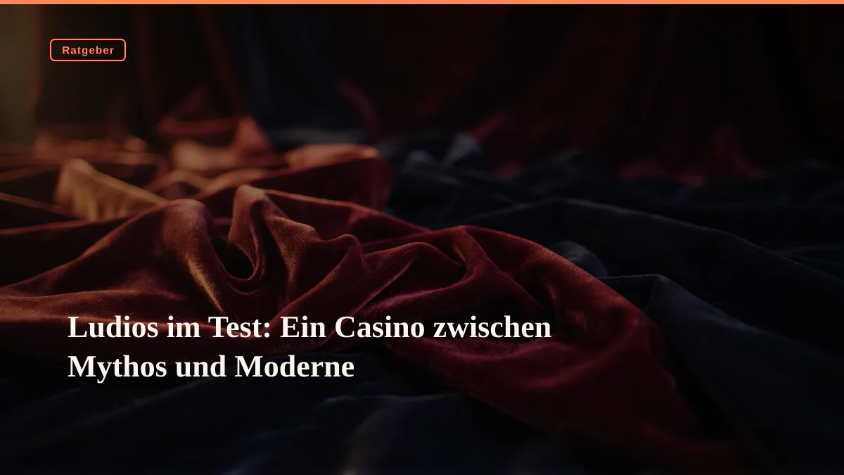 Ludios im Test: Ein Casino zwischen Mythos und Moderne