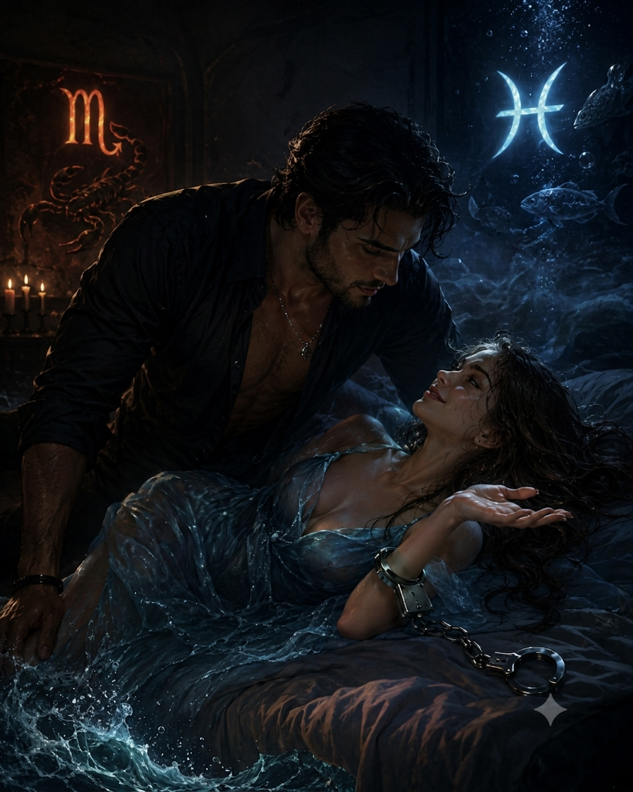 როცა მორიელი მამაკაცი და თევზები ქალი ერთმანეთს თვალებში უყურებენ