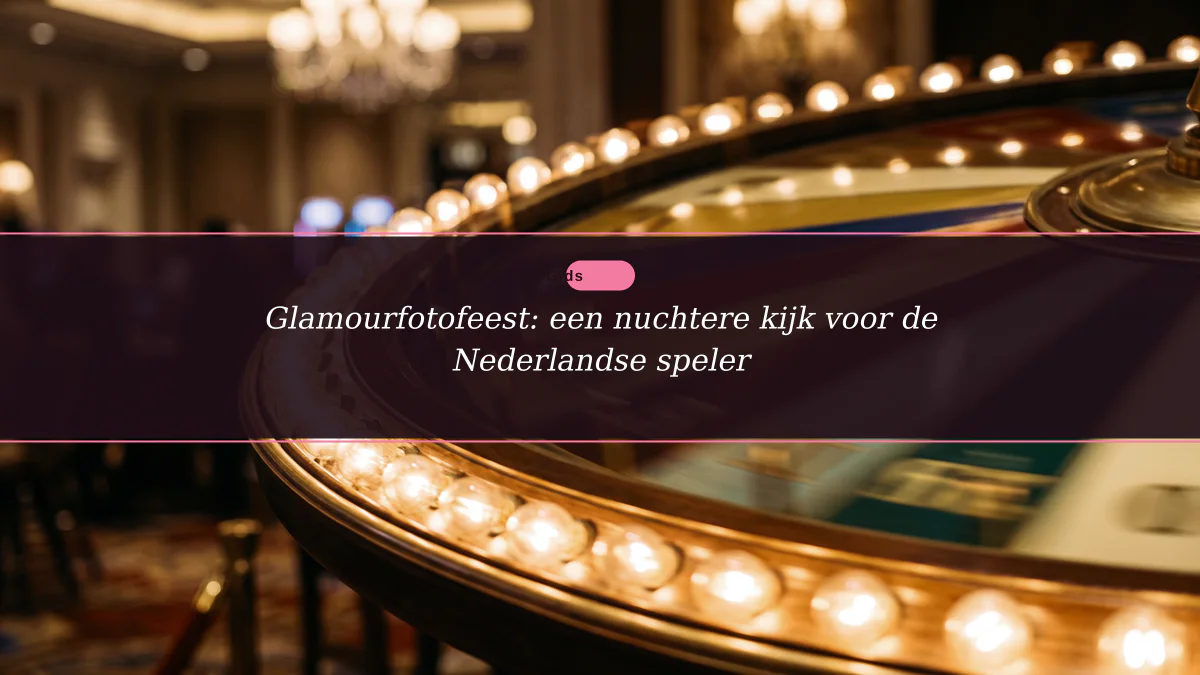 Glamourfotofeest: een nuchtere kijk voor de Nederlandse speler