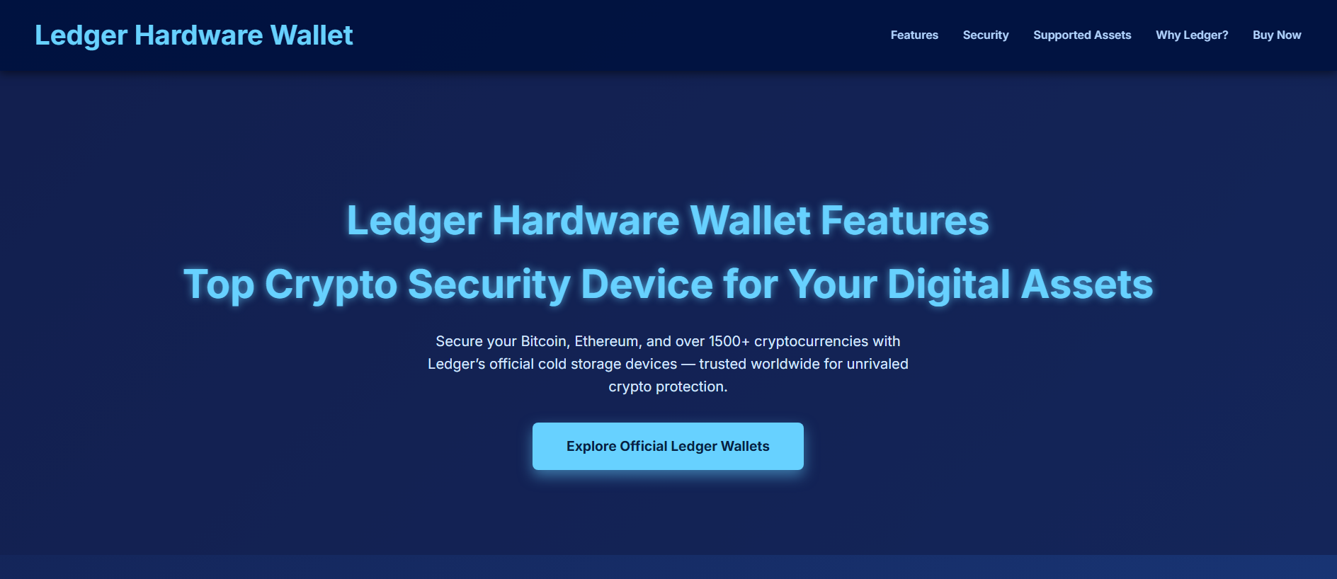 Stored capture of hrdwre-ledgar-wllt.pages.dev